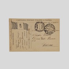 Cartolina in franchigia posta