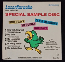 LASER KARAOKE VIDEO SING ALONG