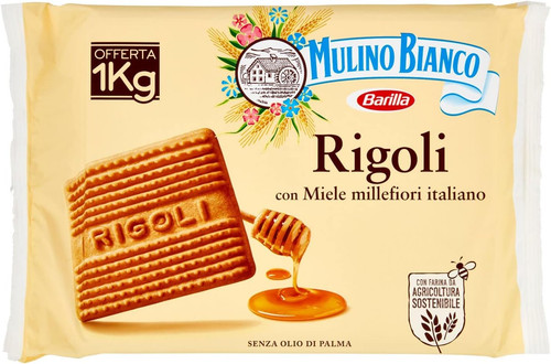 Biscotti frollini rigoli - rigoli, con