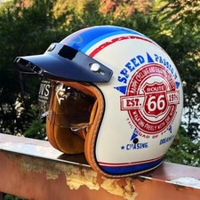 Casco Moto Vintage 3/4 Open