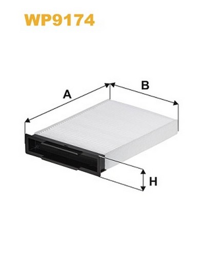 Wp9174 filtro abitacolo per - wp9174,