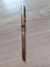 penna stilografica aurora In Argento 925 Dorato