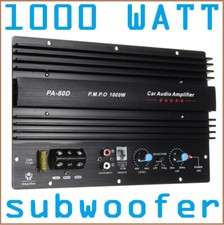 POTENTE AMPLIFICATORE AUTO 2200 WATT 2-1 CANALI/MONO 300WATT RMS CASSE SUBWOOFER