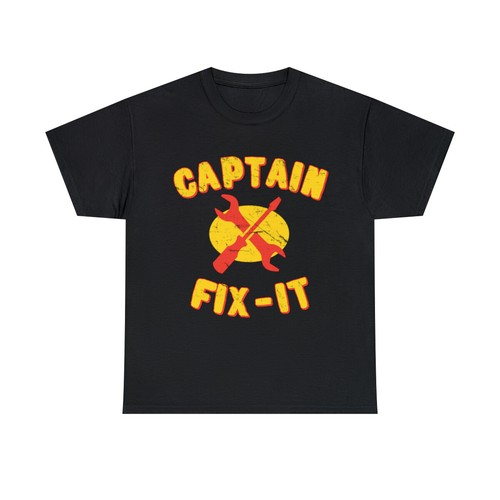 Captain fix graphic tee - fix-it,