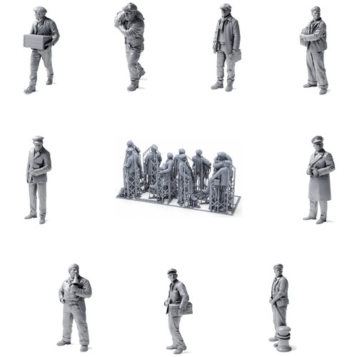 Set personaggi operai - , portuali