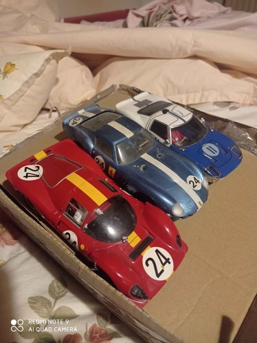 Slot car ferrari p4 - car, 24