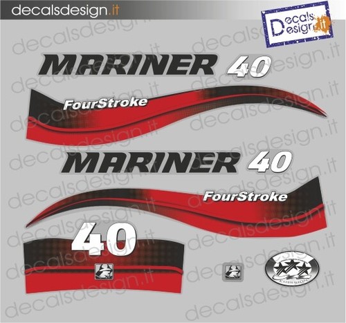 Adesivi motore marino