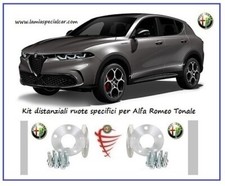 KIT 4 DISTANZIALI ruote PER  ALFA ROMEO TONALE  ANTERIORI SP.5 E POSTERIORI SP.7