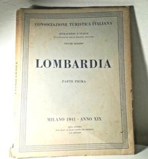 LOMBARDIA PARTE SECONDA TOURING CLUB ITALIANO LIBRO DA COLLEZIONE -  (56)