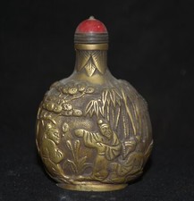 3.6 "Chine bronze homme arbre