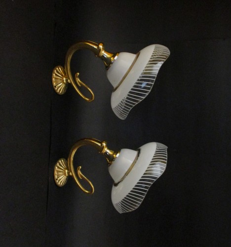 Coppia applique anni 60 - ✅,
