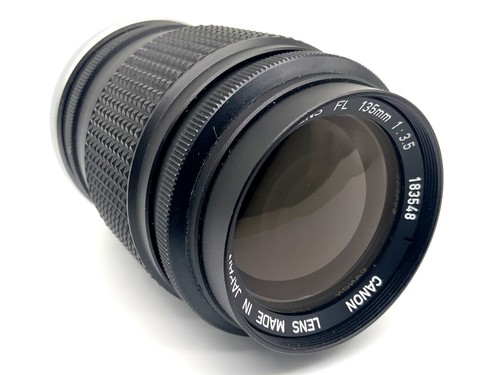 Canon lens 135mm 3 - fl,