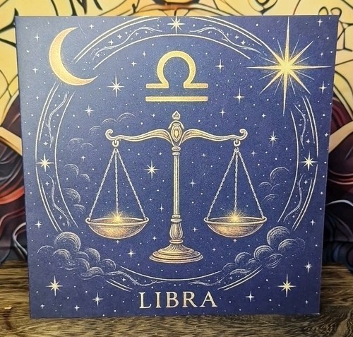 Carta zodiacale bilancia - carta,