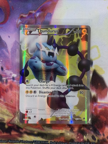 Thundurus 98 pokemon - ex,