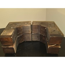 Set 4 gambe vintage a forma di