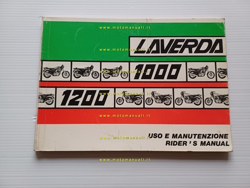 Laverda 1000 1200 manuale - laverda, uso