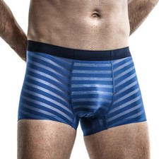 Boxer intimo uomo a righe seta