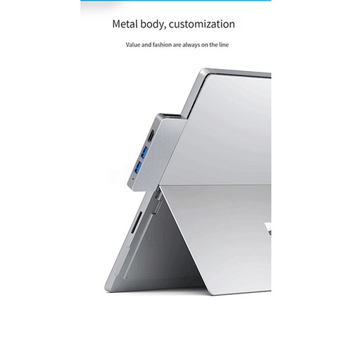 Docking station nero/argento