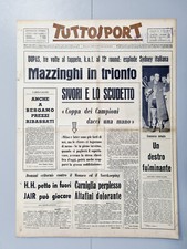 TUTTOSPORT 3 DICEMBRE 1963 MAZZINGHI BATTE DUPAS - INTER-MONACO-JAIR MILAN
