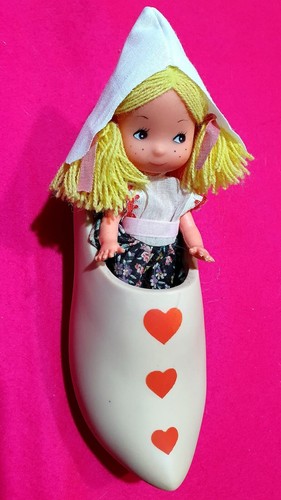 Bambola mini furga olandesina - bambola,