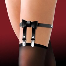 Vegan Leather Garter Bras Sexy