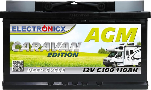 Batteria agm scarica lenta - batteria, a