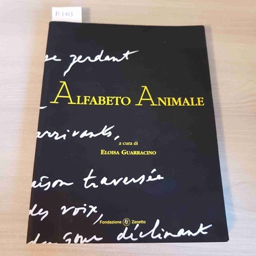 Alfabeto animale eloisa - alfabeto,