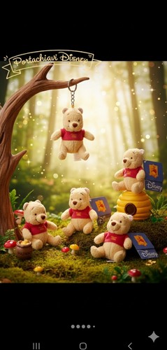 Portachiavi winnie the - winnie,