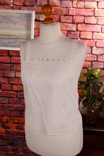 Vintage antico camicia - antico, bianca
