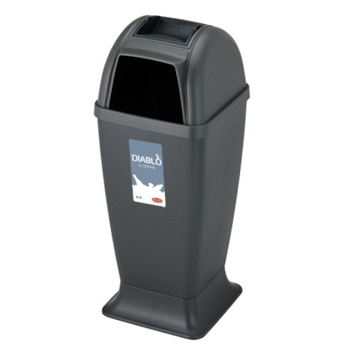 Cestino plastica diablo con - cestino,