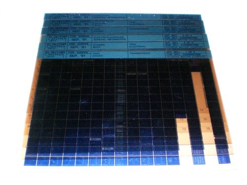 Microfiche catalogo ricambi - catalogo,