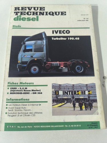 Revue technique diesel 170 - revue, n°