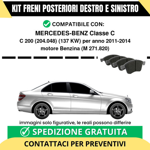 Pastiglie freno posteriori - freno,