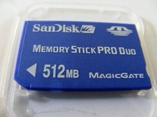 . . 512 MB Memory Stick PRO