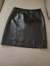 Bellissima Gonna Nera Vinile H&M Taglia Xs/ur 34 Donna 