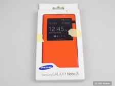 Samsung EF-CN900BOEGWW S View cover custodia per Galaxy Note 3 arancione selvaggio, 1A