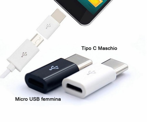 Adattatore micro usb femmina - adattatore,