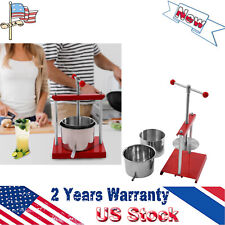 Pressa manuale in acciaio inox