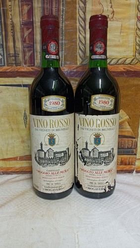 Vino 1980 rosso castello - 1x,