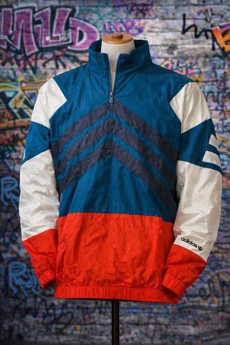 Giacca vento retrò adidas - retrò,