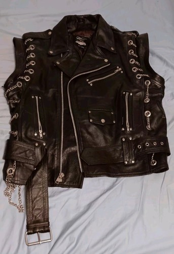 Gilet giacca vera pelle - vera,