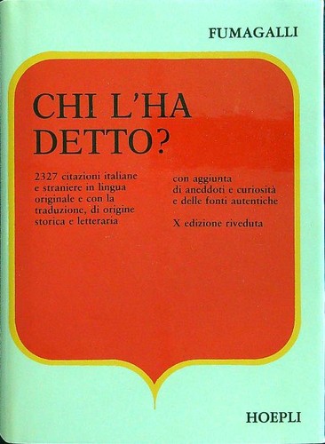 Chi detto fumagalli - chi,