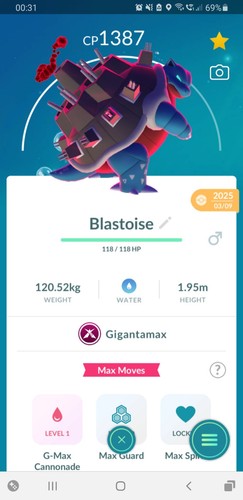 Non shiny gigantamax - 💦non,