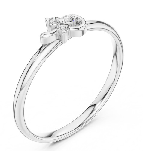 Anello donna tondo con