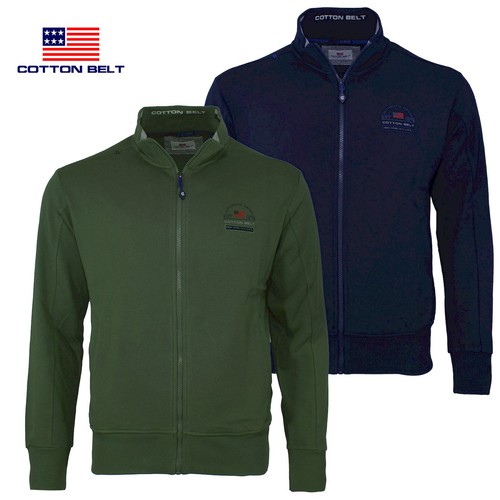 Giacca uomo zip intera felpa