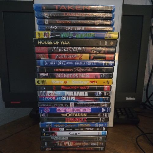 Horror action dvd lot - horror,