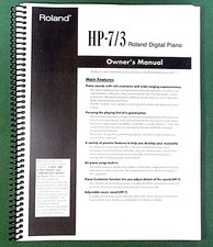 Roland HP-7/3 Owner's