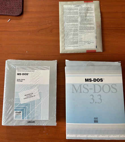 Olivetti manuale per - , ms-dos