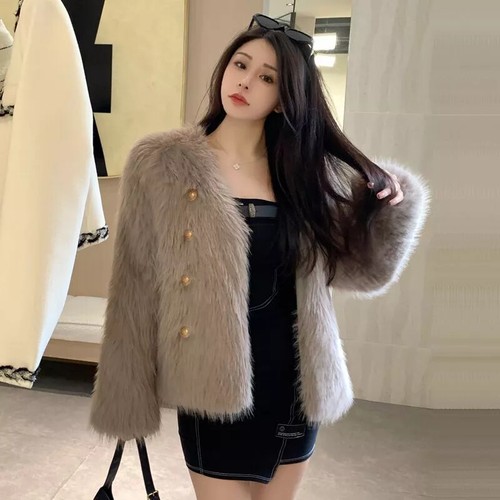 Giacca cappotto pelliccia - cappotto,