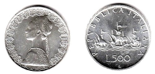 1997 italia lire 500 - 1997,